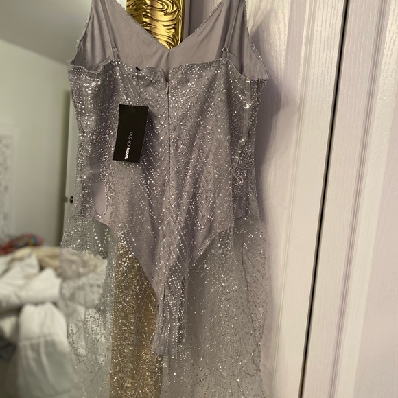Fashion Nova see through sparkle dress - Picture 3 of 3